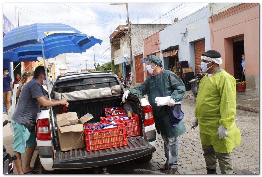 Profissionais realizam ações de prevenção ao Coronavírus  - Imagem 33