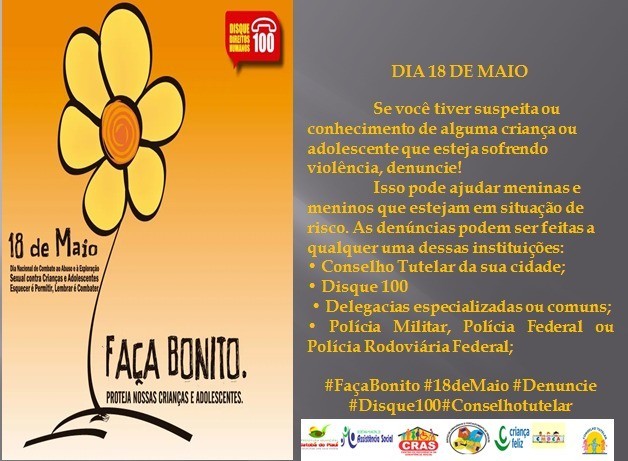 Secretaria municipal de assistência social inicia campanha alusiva ao 18 de maio com diversas ações em Jatobá do Piauí