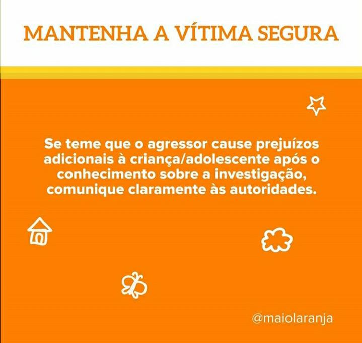 Secretaria da Assistência Social trabalha “Maio Laranja” em São João da Serra - Imagem 1