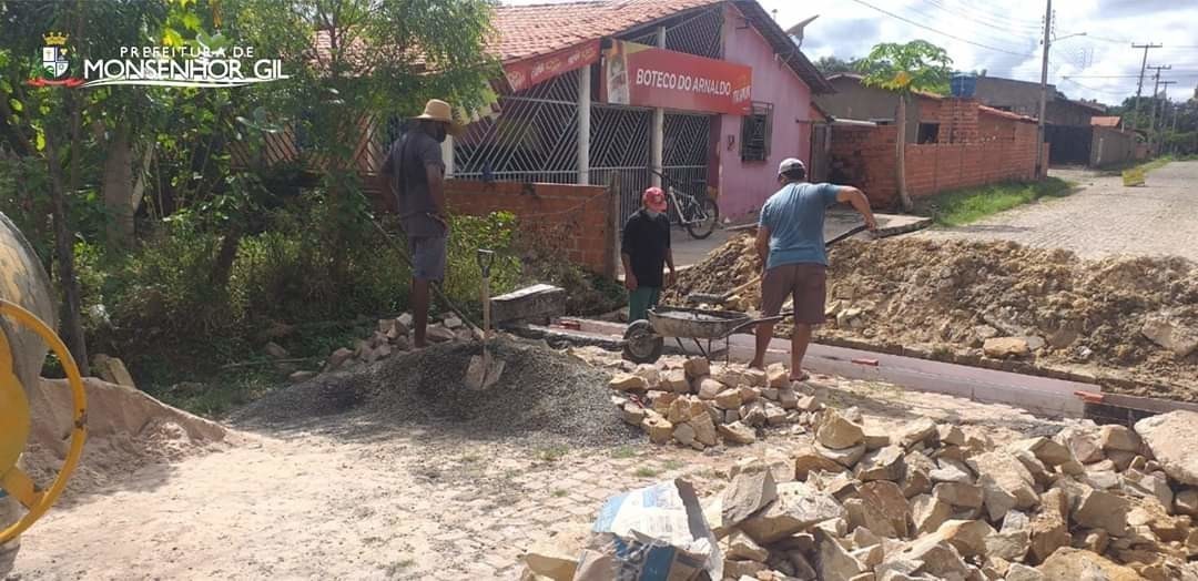 Em tempos de pandemia, outros serviços avançam por parte da Prefeitura de Monsenhor Gil