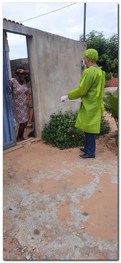 Secretaria de Saúde de Inhuma distribui mascaras e orienta população - Imagem 5