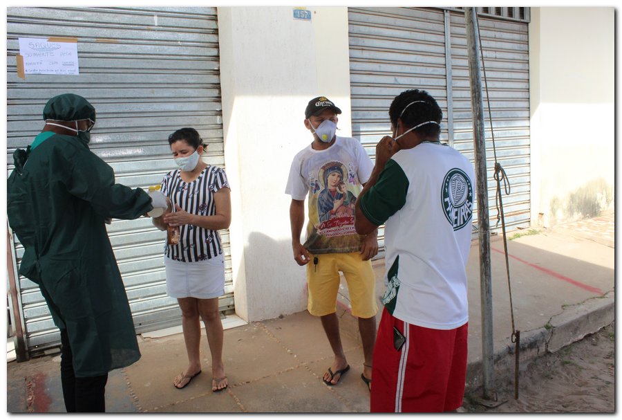 Ações de prevenção e combate ao Coronavírus em Inhuma - Imagem 6
