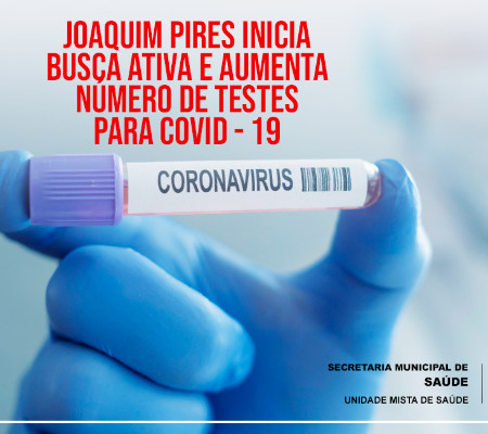 Secretaria de Saúde de Joaquim Pires realiza o Programa Busca Ativa