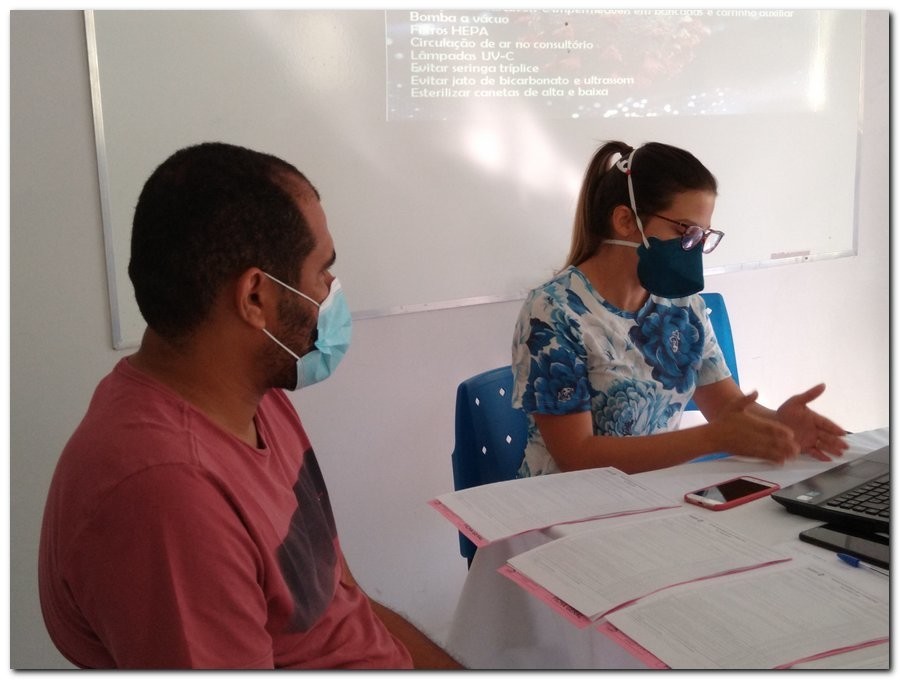 Reunião com os odontólogos do município 