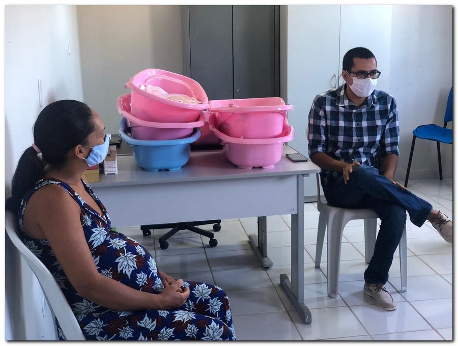 Secretaria de Trabalho a Ação Comunitária realiza entrega de Kits para gestantes - Imagem 3