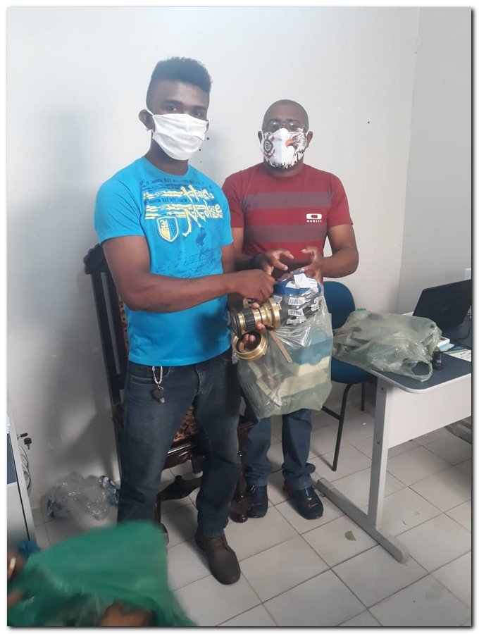 Coordenador da Defesa Civil realiza entrega de EPIs - Imagem 1