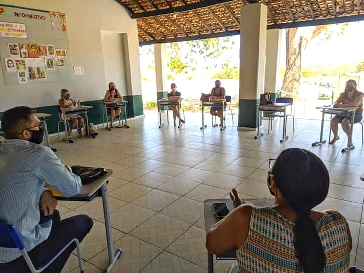 Dirigentes da educação de Jatobá do Piauí realizam reunião para reavaliação das aulas remotas na rede municipal de ensino - Imagem 1