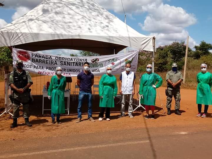 Vigilância sanitária de Jatobá do Piauí realiza barreira sanitária com ações educativas e medidas de prevenção do coronavírus no município  - Imagem 1