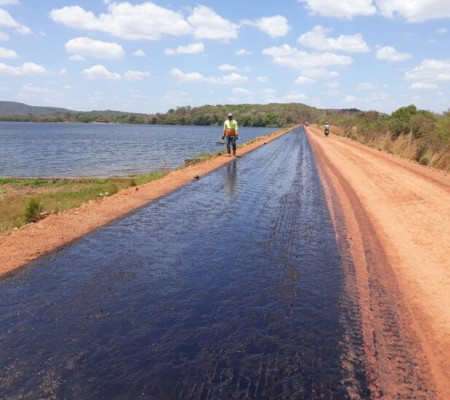 PIRIPIRI/PI: Governo do Estado inicia asfaltamento da PI-327