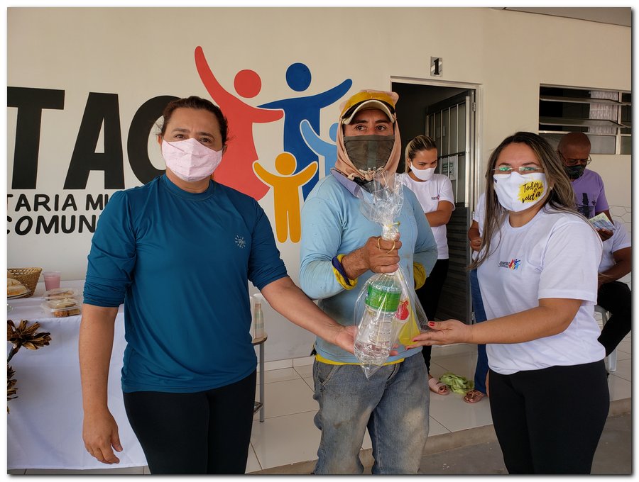 Garis e varredeiras recebem kits de higienização e proteção individual - Imagem 6