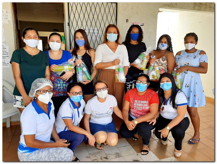 Secretaria de Saúde realizou entrega de kits de higiene - Imagem 2