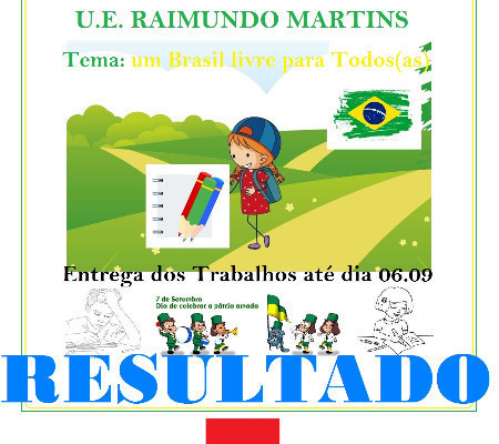 Ensino médio da UERM realiza o 1º Concurso de Redação e Desenho alusivo à Semana da Pátria