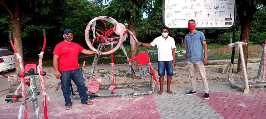 A praça é nossa em Monsenhor Gil. Comunidade Bom Lugar ganha uma das 09 praças em execução - Imagem 5