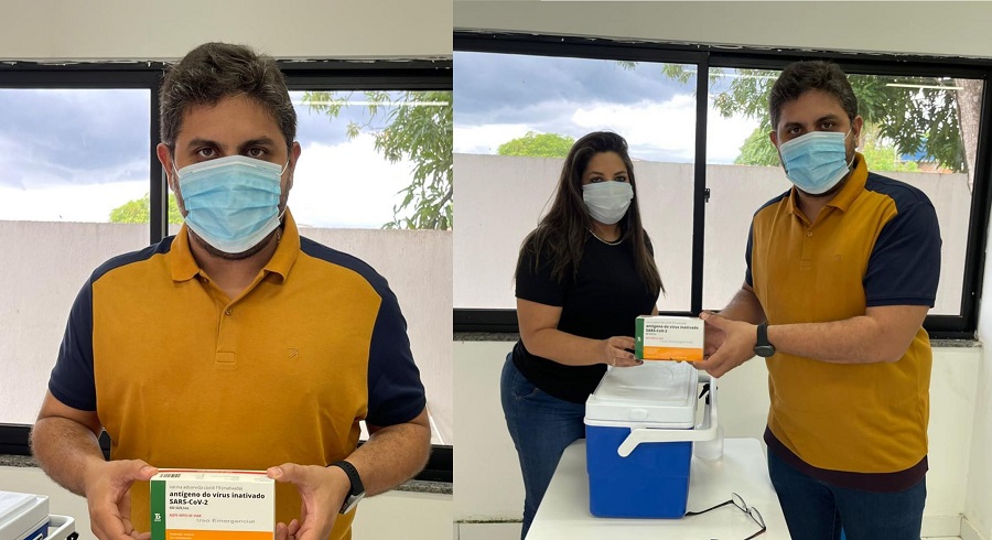 ACS foi o primeiro paciente a ser vacinado contra a Covid  - Imagem 2