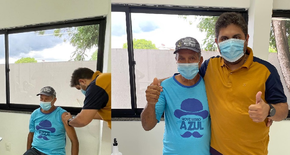ACS foi o primeiro paciente a ser vacinado contra a Covid  - Imagem 1