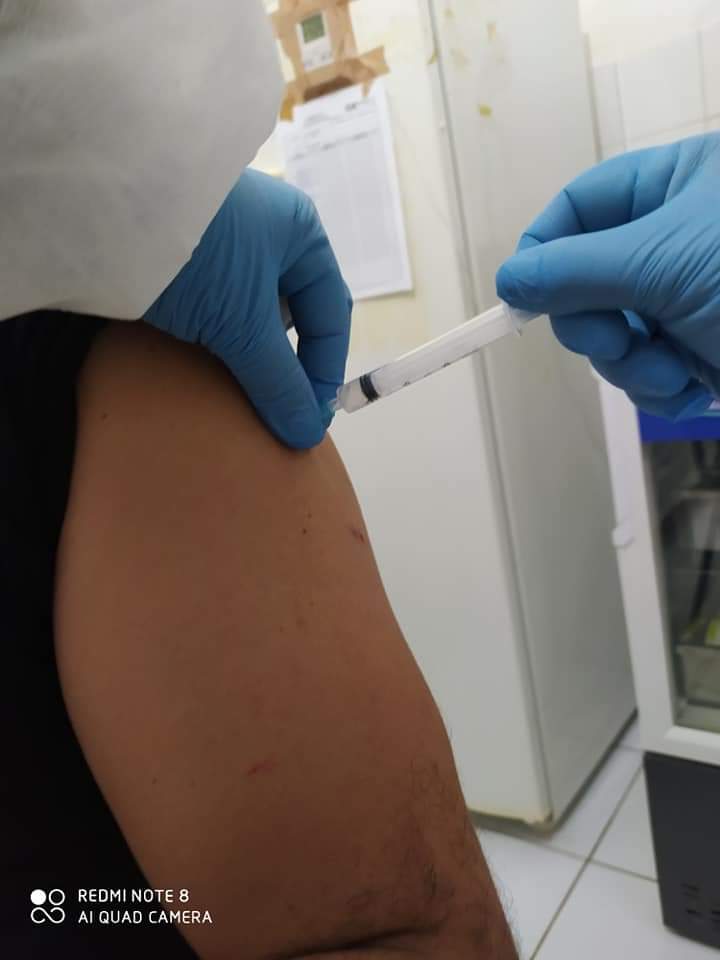 Chegou o grande dia. Vitória da ciência, de quem acreditou na vida. Iniciada Vacinação em Monsenhor Gil - Imagem 22