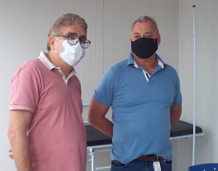 Milton Brandão: Inaugura Centro de Atendimento a Covid-19 com vacinação para 29 funcionários da saúde - Imagem 15