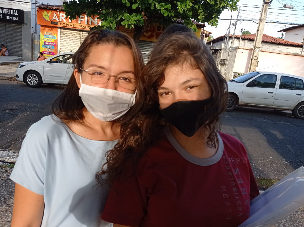 Candidatas deixam local de prova no Enem 2020 - Foto: Efrém Ribeiro