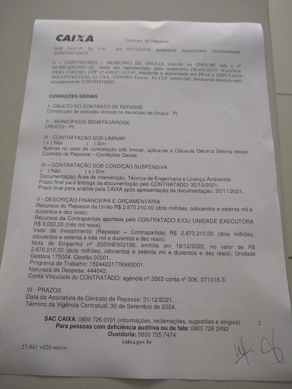 Dr. Wagner vai investir mais de 2 milhões em estradas vicinais - Imagem 2