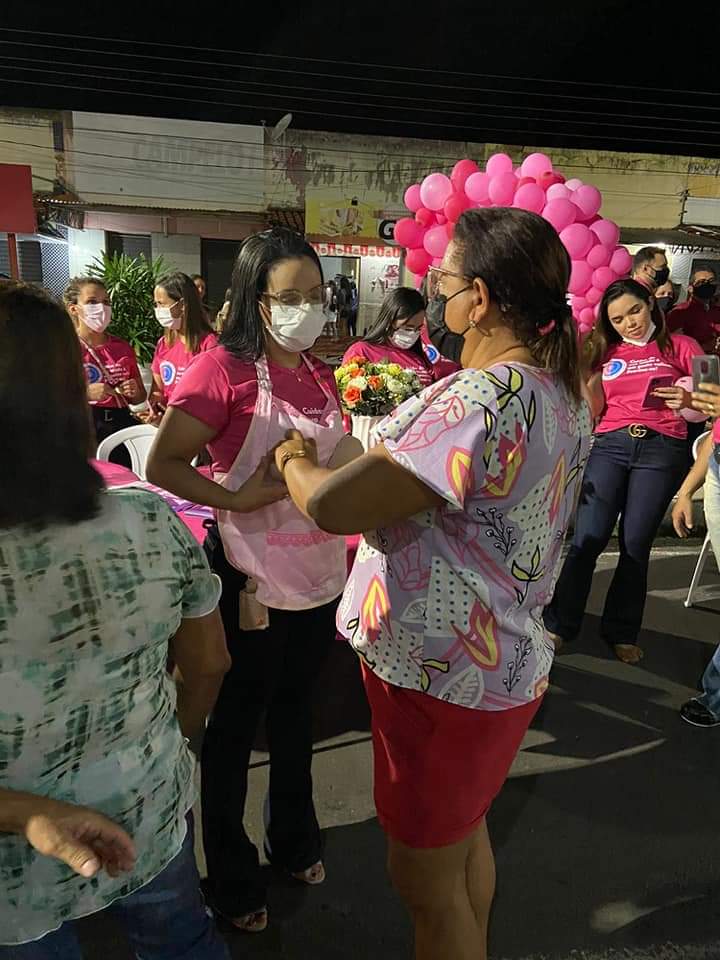 Outubro Rosa é lembrado em Monsenhor Gil pela equipe da Secretaria de Saúde - Imagem 4