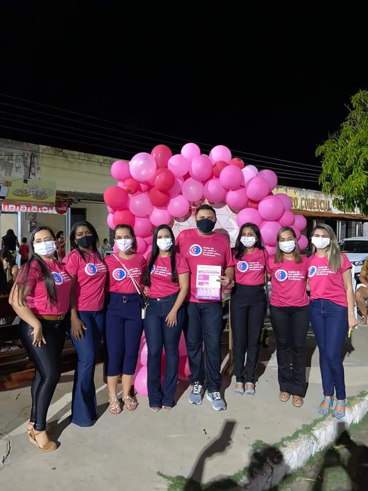 Outubro Rosa é lembrado em Monsenhor Gil pela equipe da Secretaria de Saúde - Imagem 3