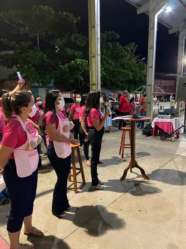 Outubro Rosa é lembrado em Monsenhor Gil pela equipe da Secretaria de Saúde - Imagem 5