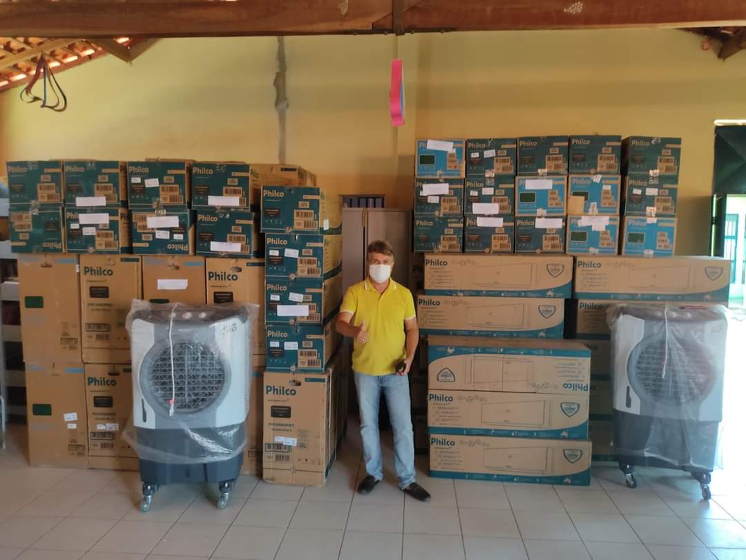 Ar condicionado. O fim do calor nas Salas de aulas de Monsenhor Gil - Imagem 1