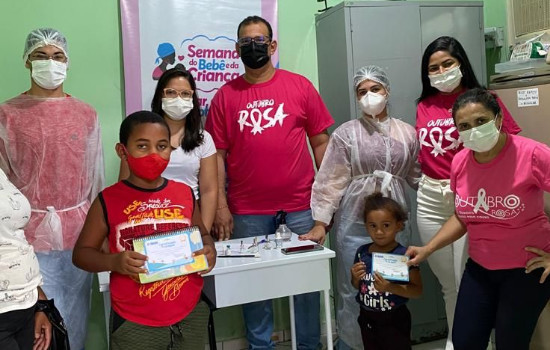 Prefeitura de SMT realiza o dia “D” de vacinação de crianças e adolescentes