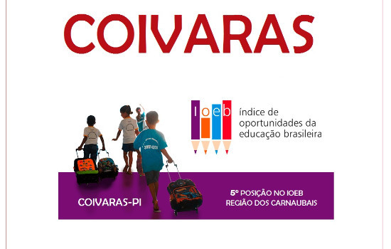 Coivaras ocupa 5ª posição no IOEB na Região dos Carnaubais