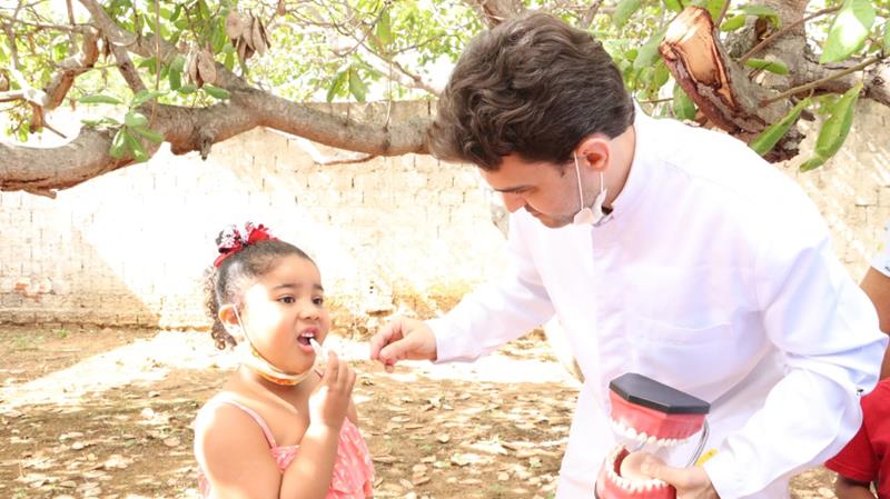 Equipe da Saúde Bucal de Valença realiza atividade na Creche Mãe Maria - Imagem 2