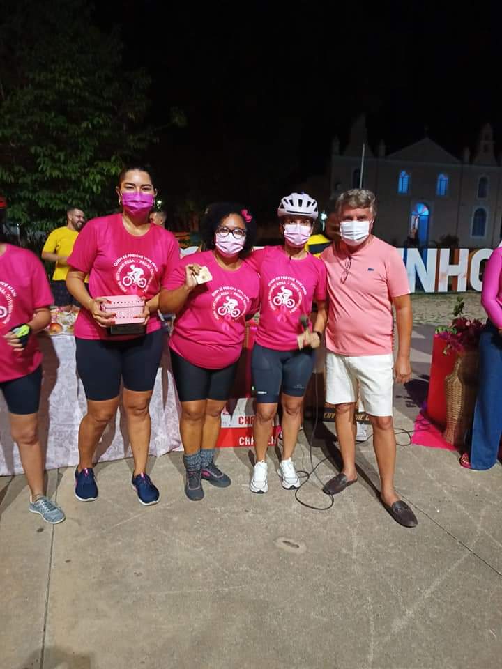Passeio com bicicletas lembra a prevenção contra o câncer de MAMA - Imagem 6