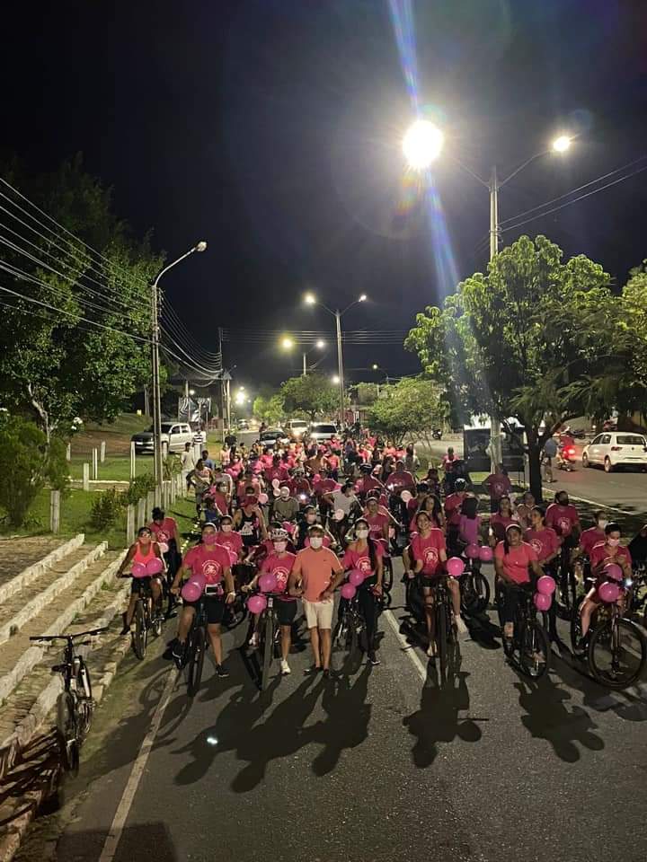 Passeio com bicicletas lembra a prevenção contra o câncer de MAMA - Imagem 5