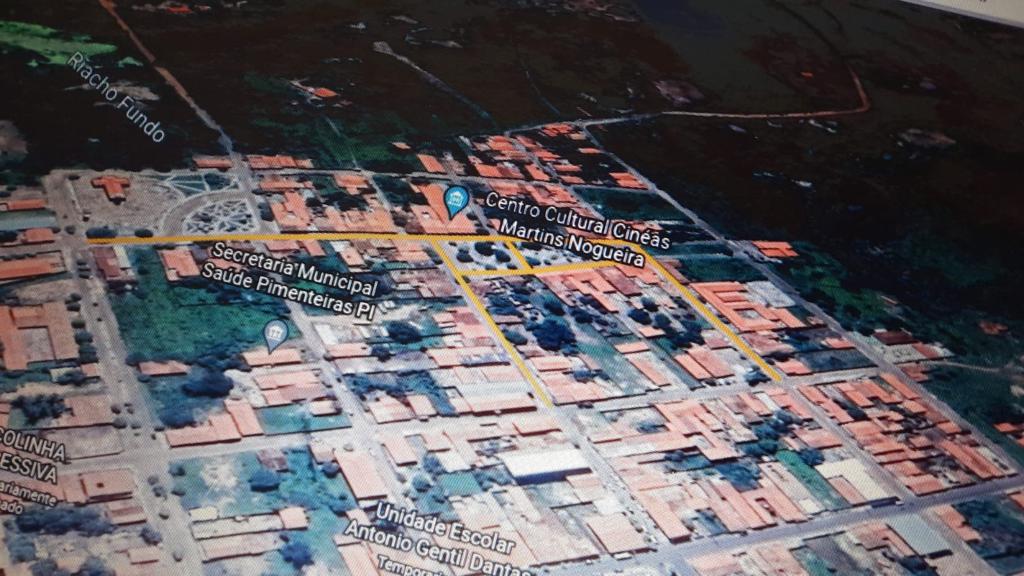 Obra de Pavimentação Asfáltica na sede do município de Pimenteiras   - Imagem 1