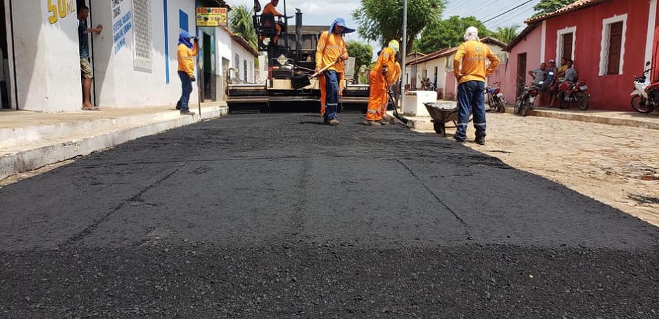 Nossa Senhora dos Remédios ganha nova pavimenta asfáltica - Imagem 4