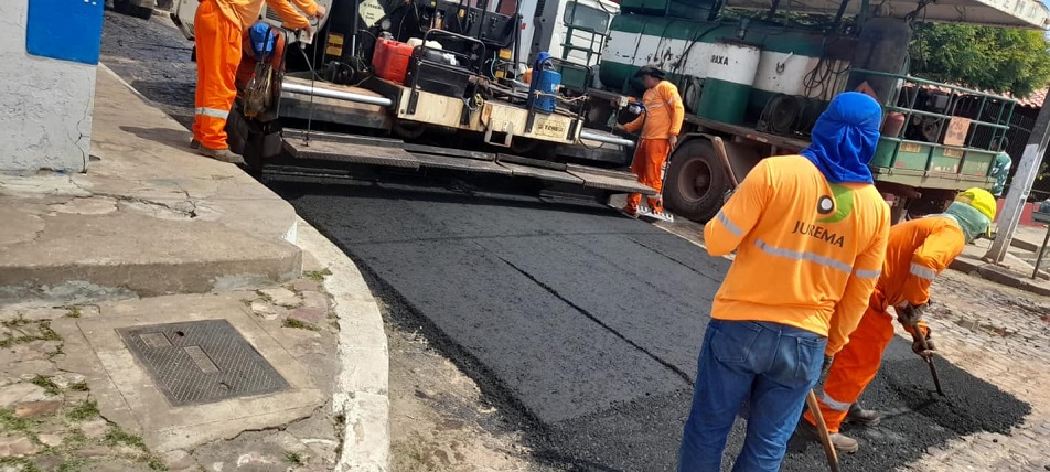 Nossa Senhora dos Remédios ganha nova pavimenta asfáltica - Imagem 3