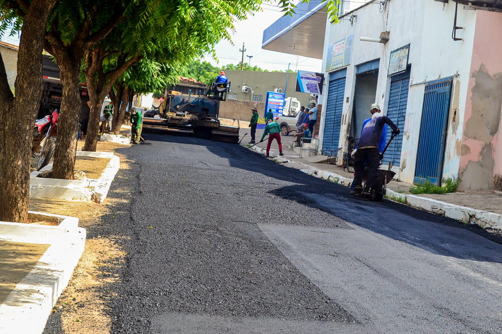 Joaquim Pires recebe obra de pavimentação asfáltica - Imagem 6