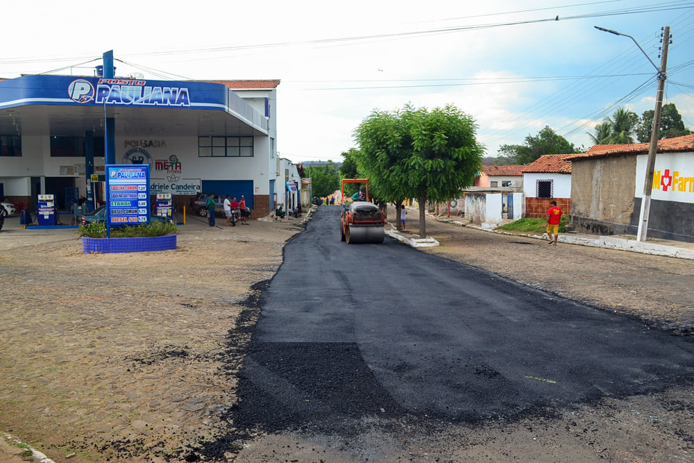 Joaquim Pires recebe obra de pavimentação asfáltica - Imagem 13