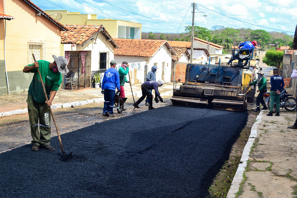Joaquim Pires recebe obra de pavimentação asfáltica - Imagem 2