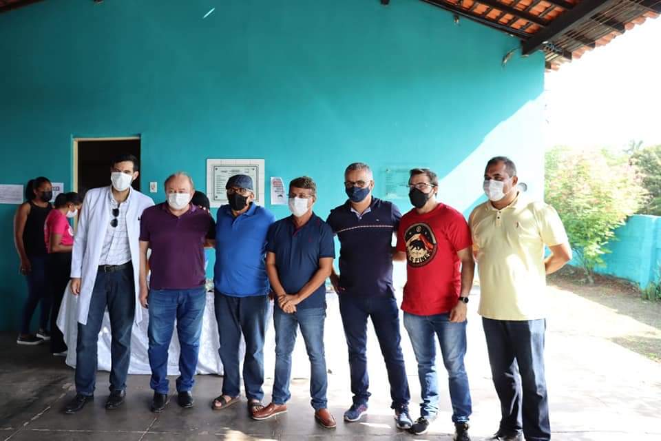 Prefeito João Luiz e vice Evandro Abreu dão início +Saúde na Comunidade - Imagem 1