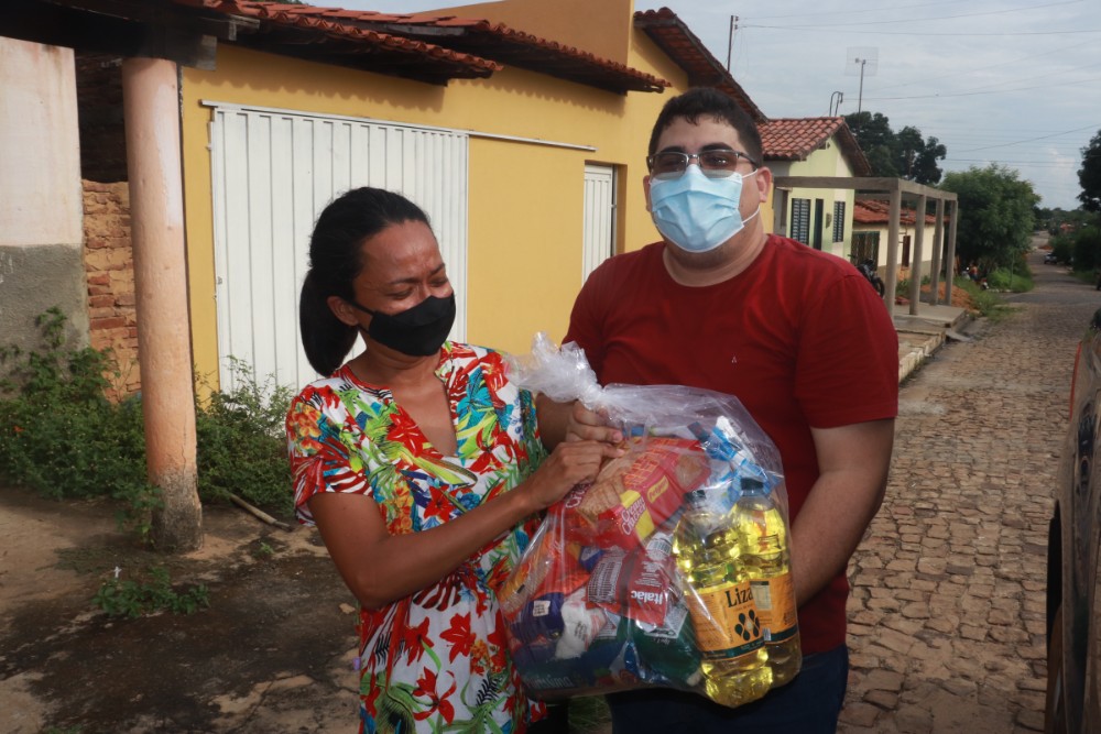 Prefeitura de Agricolândia distribuio cestas básicas para famílias - Imagem 1