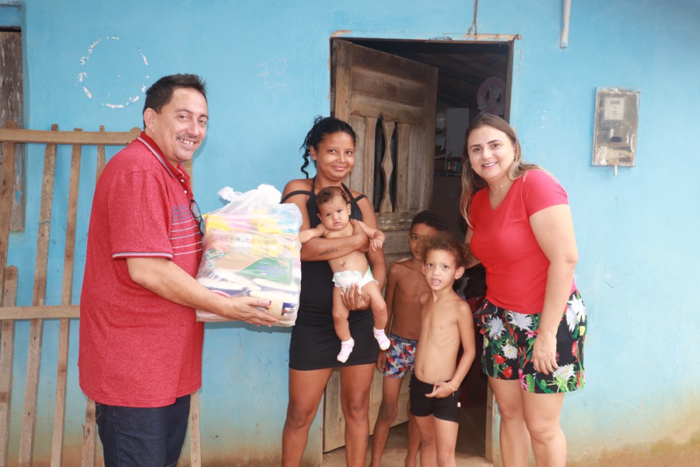 Prefeitura de Lagoinha distribuiu Cestas Básicas para Família Carentes  - Imagem 1