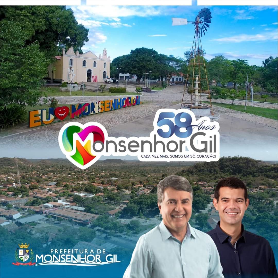 Prefeito João Luiz comanda aniversário de 58 anos de Monsenhor Gil