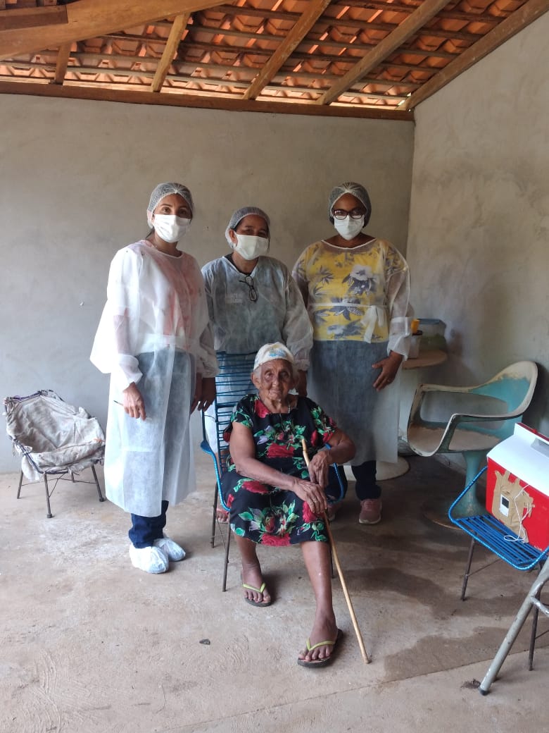 Esperanças. É essa a palavra que define o início da vacinação em Idosos em Monsenhor Gil - Imagem 6