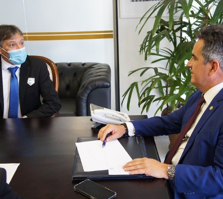 Marcelo Costa se reúne com Ciro Nogueira que garante a pavimentação da Avenida XV de Novembro 