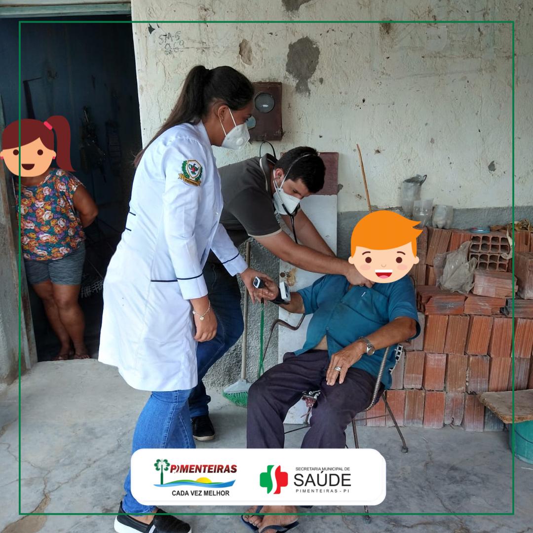 A Secretaria Municipal de Saúde através do Secretário Gilberto Soares,  com o apoio da Prefeitura Municipal de Pimenteiras continua com as ações de Busca Ativa.  - Imagem 1
