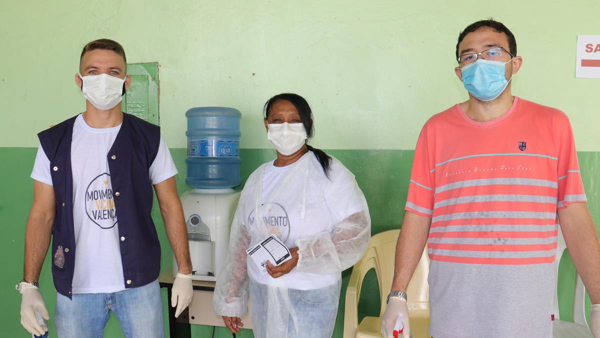 Idosos de 70 e 74 anos são vacinados na cidade e interior de Valença - Imagem 21
