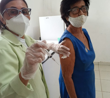 Vacinação contra Covid-19 continua em Uruçuí, em idosos a partir de 80 anos