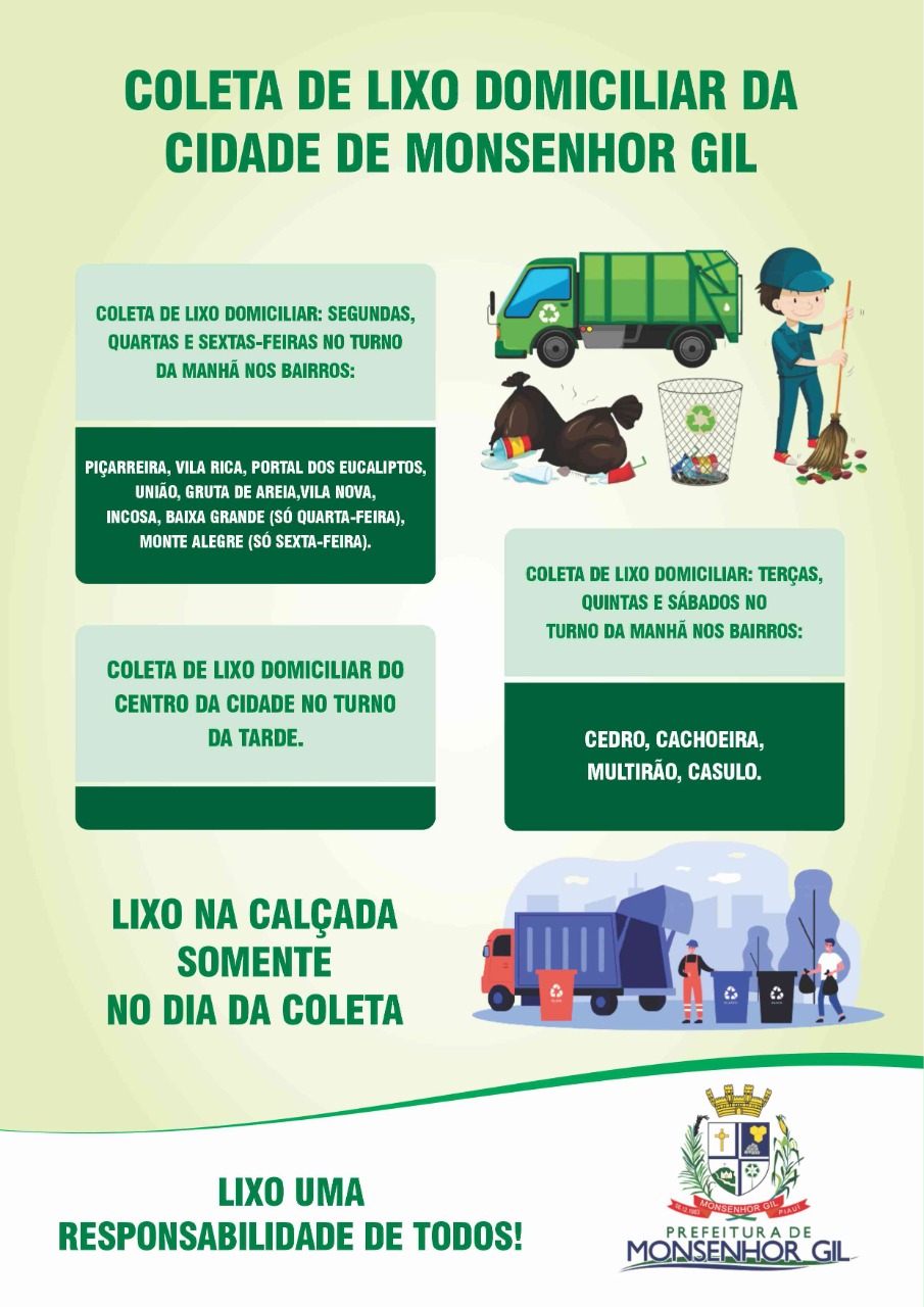 Prefeitura de Monsenhor Gil muda o sistema de coleta do lixo domiciliar - Imagem 6