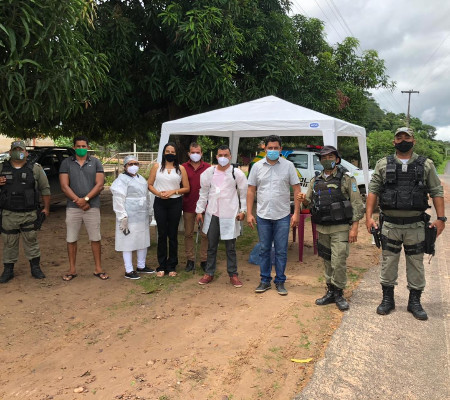 Covid-19:Prefeitura de Curralinhos implanta barreiras sanitárias 