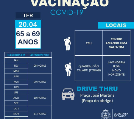 Saúde de Valença divulga calendário de vacinação contra a covid